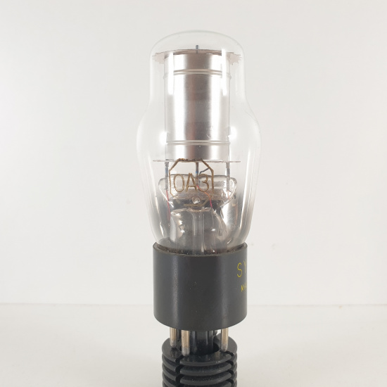 1 X 0A3 SYLVANIA TUBE. SILVER PLATES....