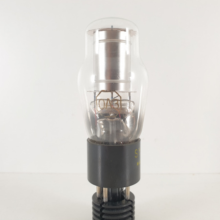 1 X 0A3 SYLVANIA TUBE. SILVER PLATES. RECTANGULAR GETTER. 11. CH94