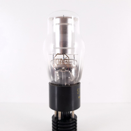 1 X 0A3 SYLVANIA TUBE. SILVER PLATES. RECTANGULAR GETTER. 11. CH94