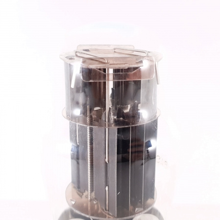 1 X 6AS7G UNITED ELECTRON TUBE. 1983 SVETLANA PROD. BLACK PLATES. 15. CH94