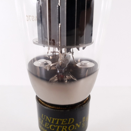 1 X 6AS7G UNITED ELECTRON TUBE. 1983 SVETLANA PROD. BLACK PLATES. 16. CH94