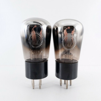 2 X RE074N VALVO TUBE. SWASTIC SYMBOL. 1941. SLIGHTLY USED. CV  ENA 2