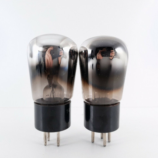 2 X RE074N VALVO TUBE. SWASTIC SYMBOL. 1941. SLIGHTLY USED. CV  ENA