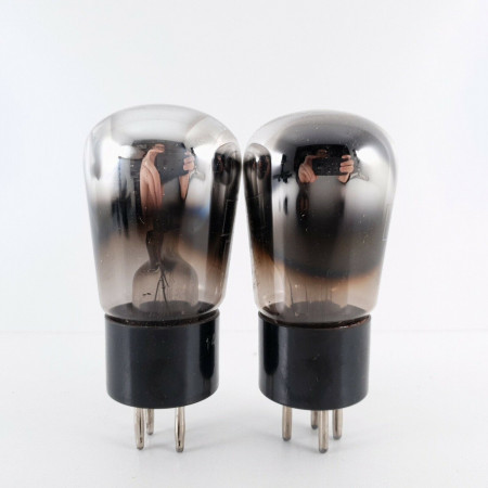 2 X RE074N VALVO TUBE. SWASTIC SYMBOL. 1941. SLIGHTLY USED. CV  ENA