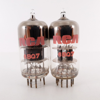 2 X 6BQ7 RCA TUBE. 1970s... 2