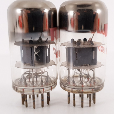 2 X 6BQ7 RCA TUBE. 1970s PRODUCTION. MATCHED PAIR. 2. CH96