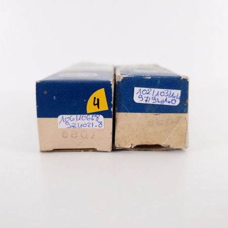 2 X 6BQ7 MARCONI TUBE. 1960s PRODUCTION. MATCHED PAIR. 4. CH96