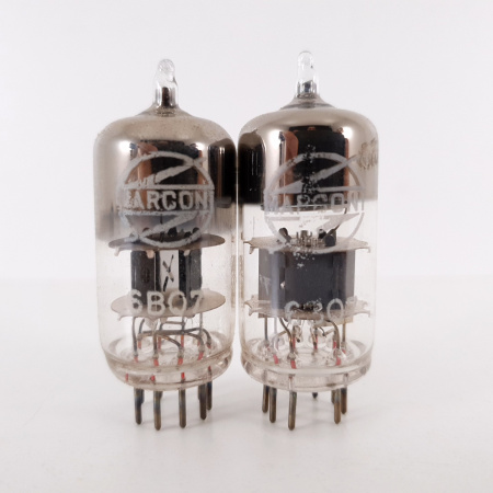 2 X 6BQ7 MARCONI TUBE. 1960s PRODUCTION. MATCHED PAIR. 4. CH96