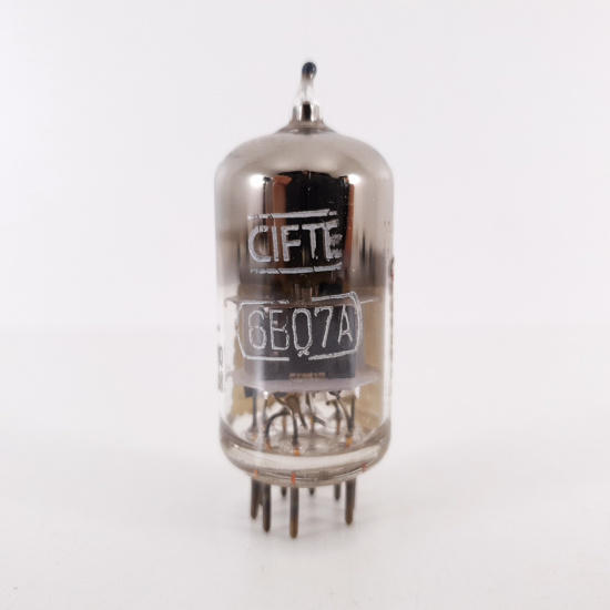 1 X 6BQ7 CIFTE TUBE. D-GETTER. 6. CH96
