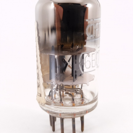 1 X 6BQ7 CIFTE TUBE. D-GETTER. 6. CH96