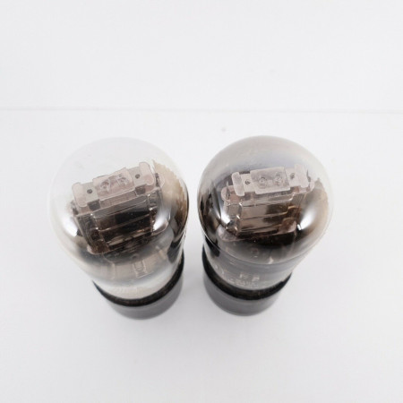 2 X P2 TUBE. MARCONI BRAND. CHROME PLATES. LITTLE GLOBE. CV  ENA