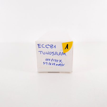 1 X ECC81 TUNGSRAM TUBE. 1. CH98