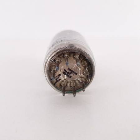 1 X JAN 12AT7WC SYLVANIA TUBE. BLACK PLATES. COPPER RODS. 5. CH98