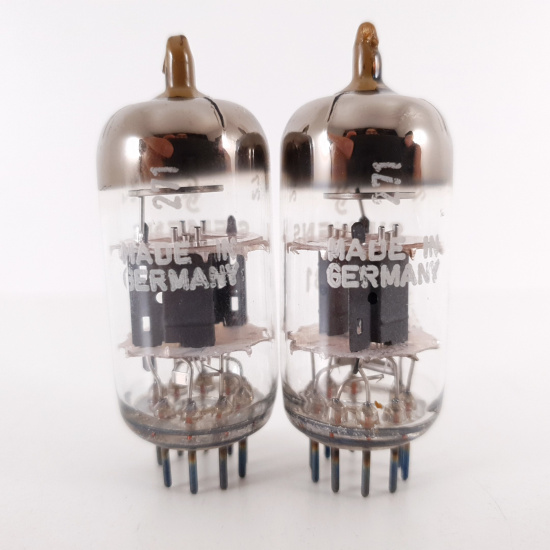 2 X ECC81 SIEMENS TUBE. 1960s SIEMENS...