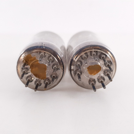 2 X ECC81 SIEMENS TUBE. 1960s SIEMENS UND HALSKE PROD. MATCHED PAIR. 1. CH99