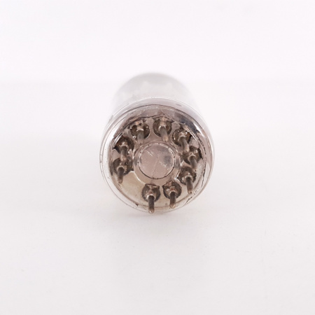 1 X 12AT7 MINIWATT-DARIO TUBE. YELLOW LOGO. COPPER RODS. 4. CH99