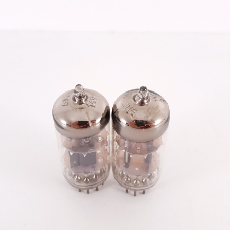 2 X ECC81 VALVO TUBE. 1960s PRODUCTION. MATCHED PAIR. 2. CH100