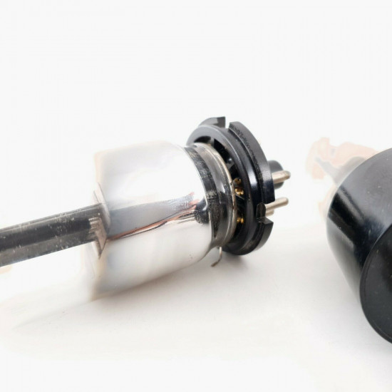 2 X 6J5GT BELVU TUBE. BLACK PLATES. MATCHED PAIR. CP  ENA