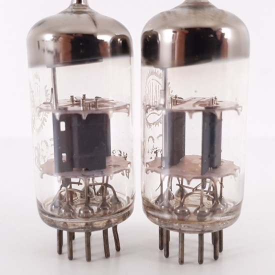 2 X ECC81 VALVO TUBE. 1960s...