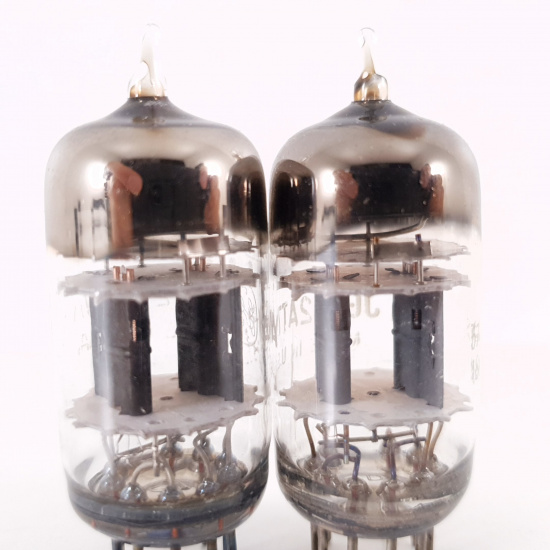 2 X JG 12AT7WA GENERAL ELECTRIC TUBE....