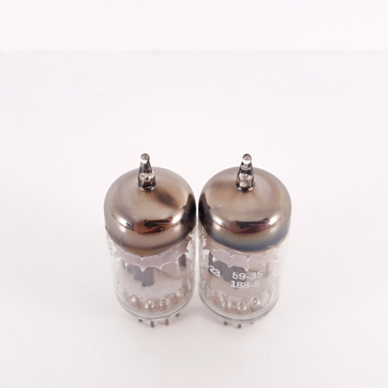 2 X 12AT7WA GENERAL ELECTRIC TUBE....