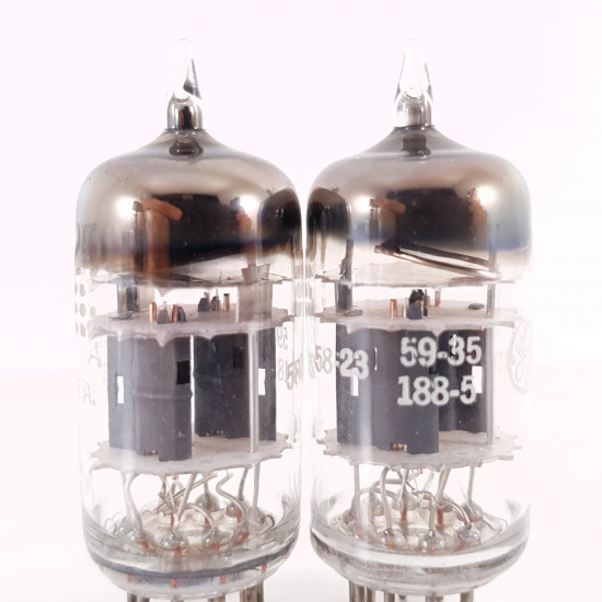 2 X 12AT7WA GENERAL ELECTRIC TUBE....