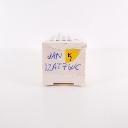 1 X JAN 12AT7WC PHILIPS ECG TUBE. 1980s PROD. COPPER RODS. 5. CH100