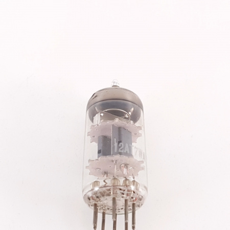 1 X 12AT7WA-H RADIOTECHNIQUE TUBE. 1960s PRODUCTION. COPPER RODS. 1. CH101