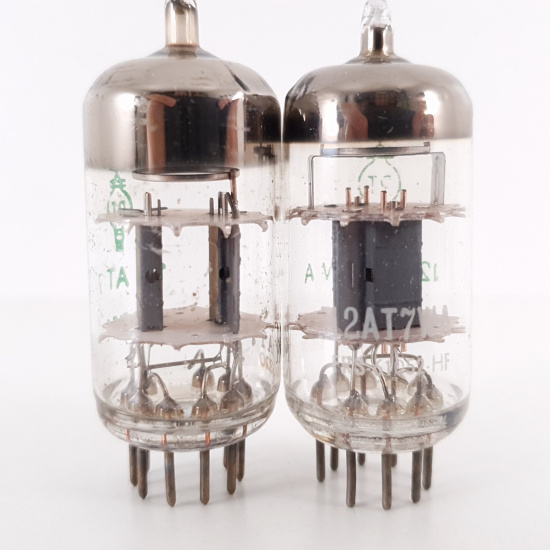 2 X 12AT7WA-H RADIOTECHNIQUE TUBE....