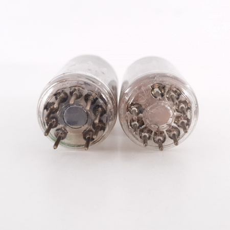 2 X 12AT7WA-H RADIOTECHNIQUE TUBE. 1960s PRODUCTION. MATCHED PAIR. 2. CH101