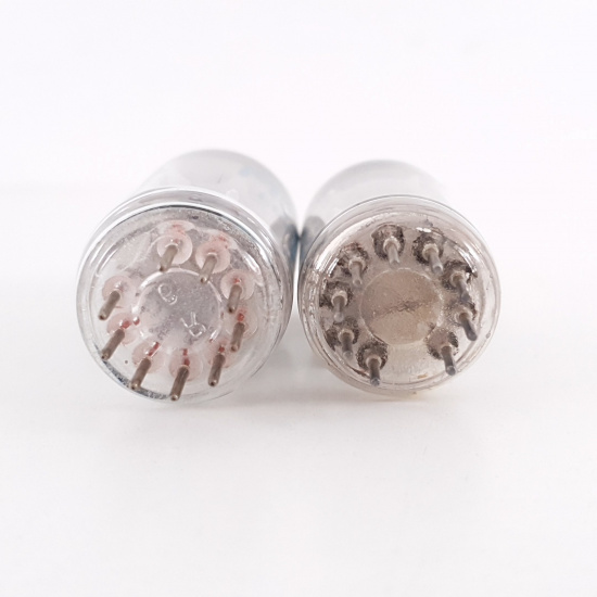 2 X ECC81 MAZDA TUBE. PAIR. 6. CH101