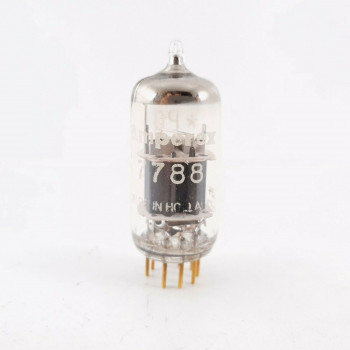 1 X 7788 AMPEREX TUBE. 1960s PHILIPS PROD. PREMIUM QUALITY. GOLD PIN. CP  ENA 2