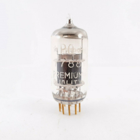 1 X 7788 AMPEREX TUBE. 1960s PHILIPS PROD. PREMIUM QUALITY. GOLD PIN. CP  ENA