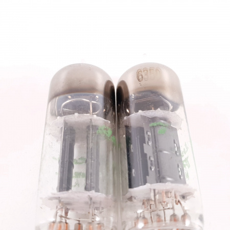 2 X 6350 REMINGTON RAND TUBE. BLACK PLATES. MATCHED PAIR. CV ENA