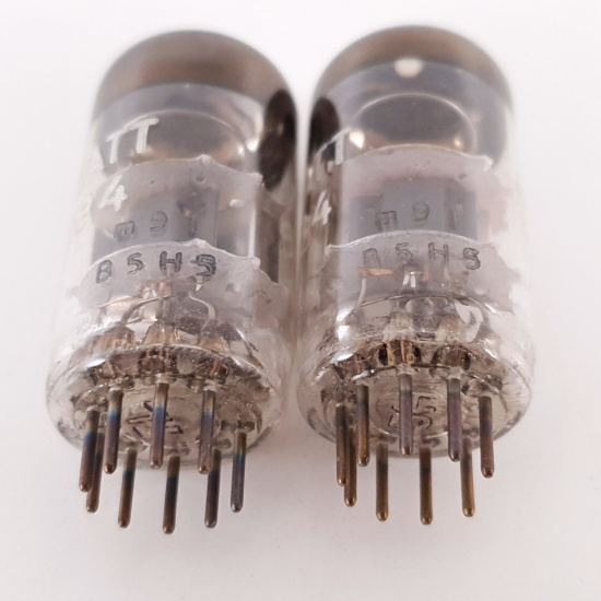 2 X ECC84 MINIWATT TUBE. 1960s...