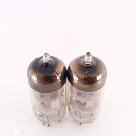 2 X ECC84 MINIWATT TUBE. 1960s MULLARD PRODUCTION. B-CODES. MATCHED PAIR. 2. CH102