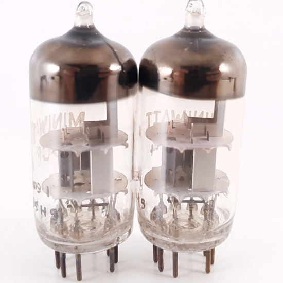 2 X ECC84 MINIWATT TUBE. 1960s...