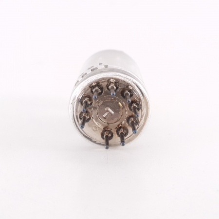 1 X ECC84 VALVO TUBE. 1960s MULLARD PROD. B-CODES. COPPER RODS. 5. CH102