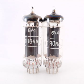 2 X 6V4 TRONAL TUBE. 1950s...