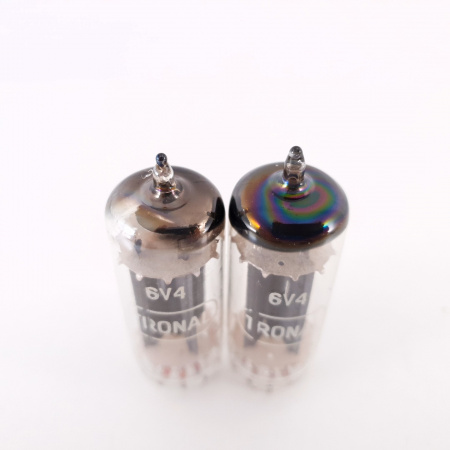 2 X 6V4 TRONAL TUBE. 1950s PRODUCTION CV ENA