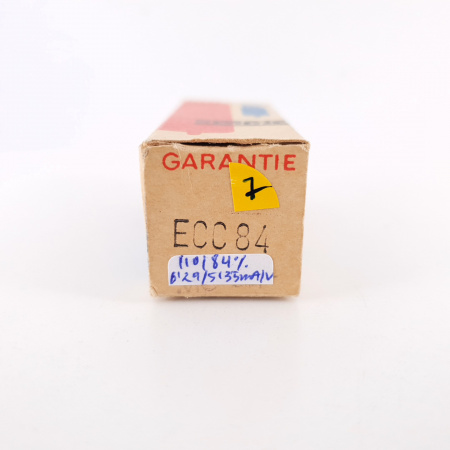 1 X ECC84 RFT TUBE. 1960s PRODUCTION. 7. CH102