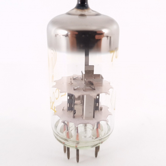 1 X ECC84 RFT TUBE. 1960s PRODUCTION....