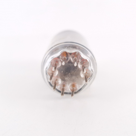 1 X ECC84 WF TUBE. 1960s PROD. COPPER RODS. SOLID GETTER. 8. CH102