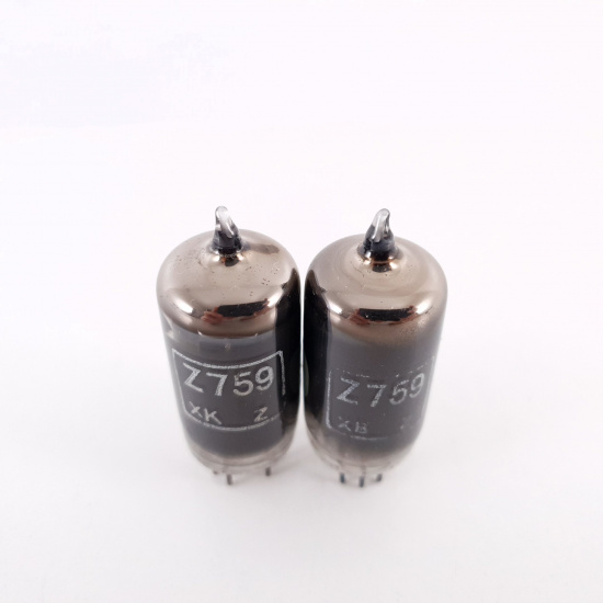 2 X Z759 GEC TUBE. TILTED SQUARE...