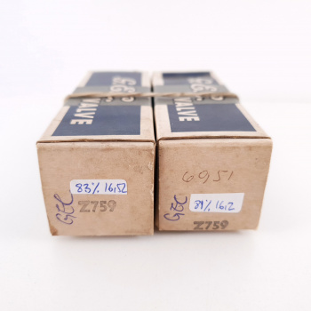 2 X Z759 GEC TUBE. 1970s... 2