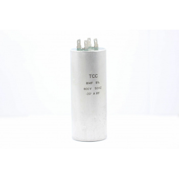 1 X 8MF 600V 5% 50Hz -20º -...