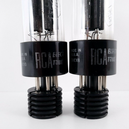 2 X 5Y3GT RCA TUBE. 1958s PRODUCTION. MATCHED PAIR. 4. CH41