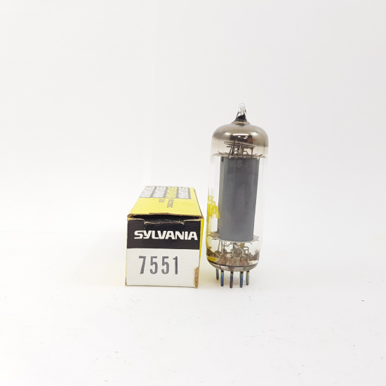 1 X 7551 SYLVANIA TUBE. NOS/NIB. RCB248