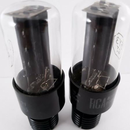 2 X 5Y3GT RCA TUBE. 1958s PRODUCTION. MATCHED PAIR. 4. CH41