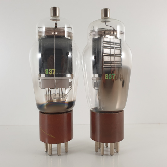 2 X 837 TUBE. 1950s BRITISH PROD....